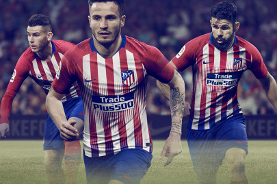 Nova camisola Atlético de Madrid